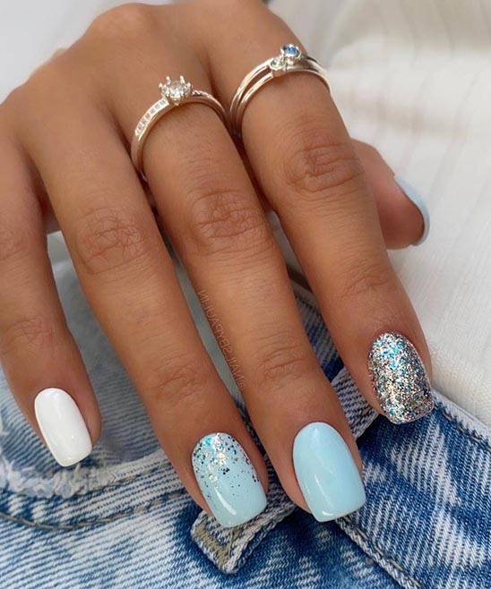 Nails Designs Royal Blue