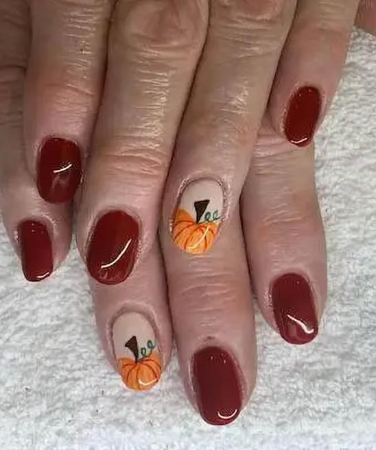 Nails Ideas for Thanksgiving