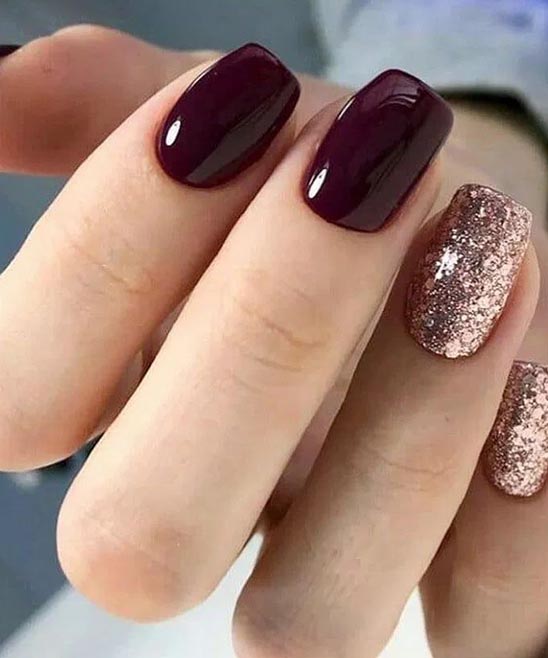 New Years Nail Designs for Short Nails