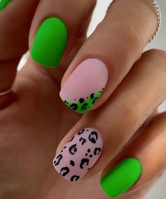 Olive Green Nail Designs