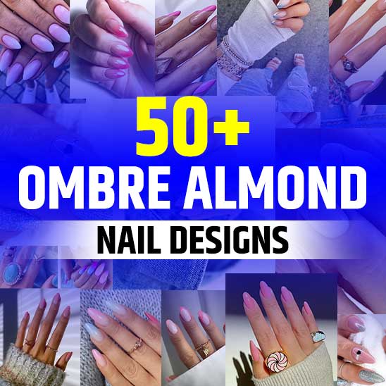 Ombre Almond Nail Designs