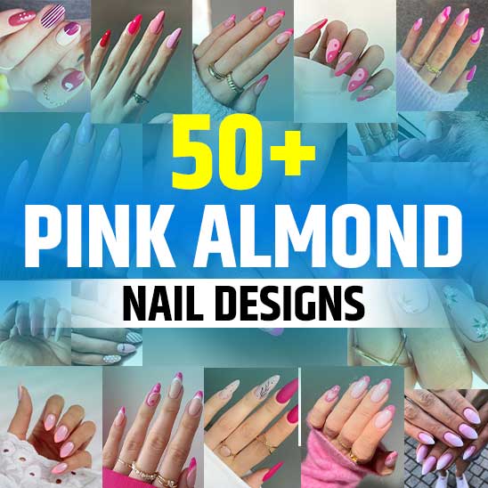 Pink Almond Nail Designs