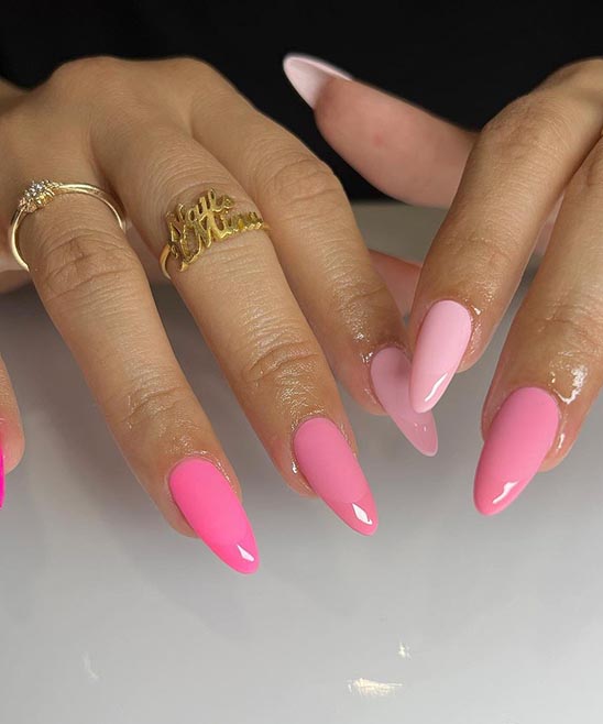 Pink Gel Nail Designs 2023
