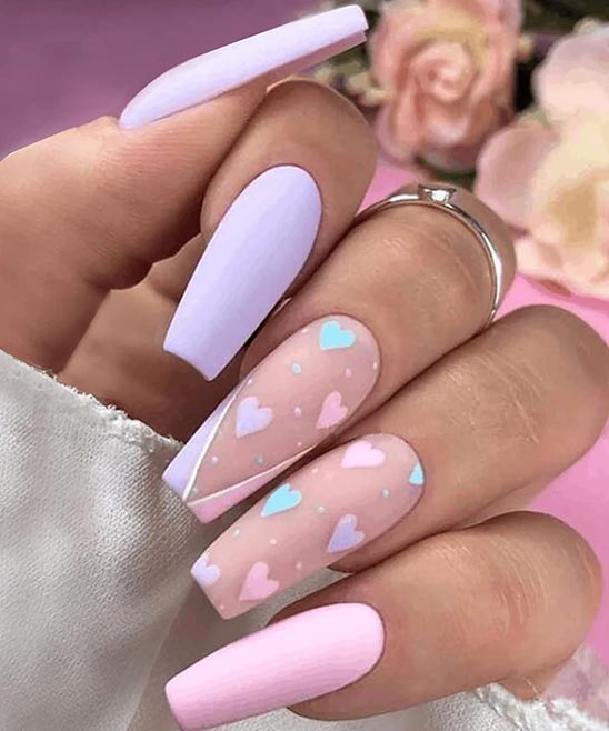 Pink Nail Designs French Tip