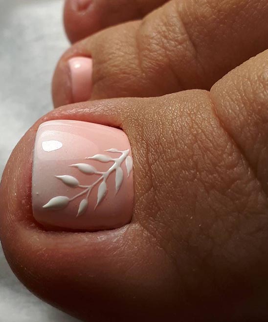 Pink Toe Nail Designs