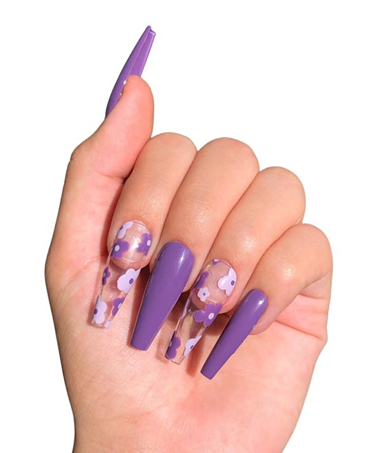 Purple Toe Nail Designs 2023