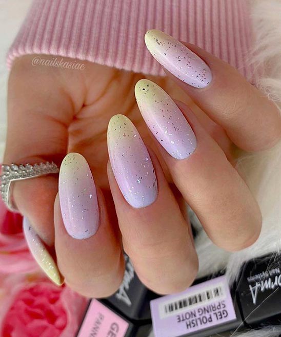 Purple and Gold Nail Designs