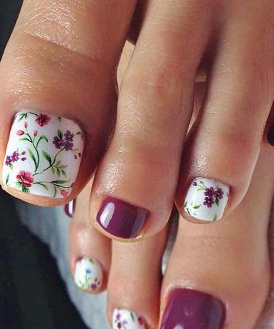 Red Toe Nail Designs