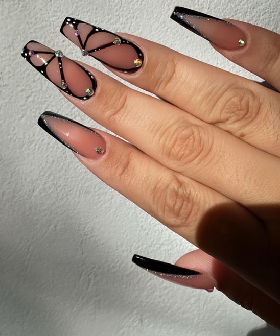 Red White and Blue French Tip Nails