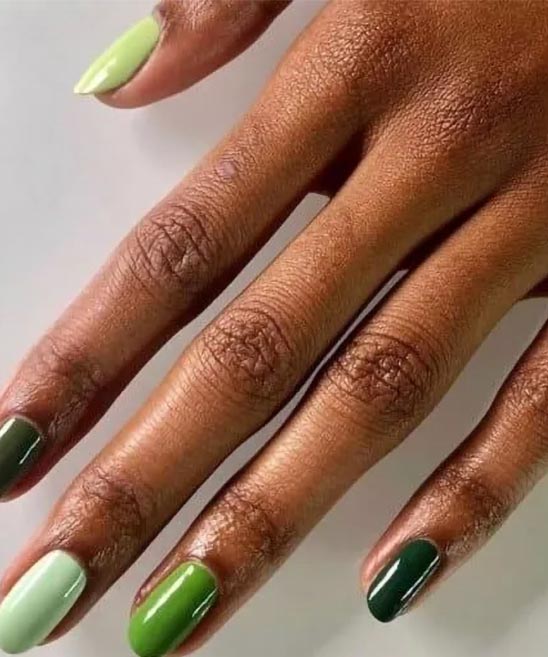 Sage Green Acrylic Nail Designs