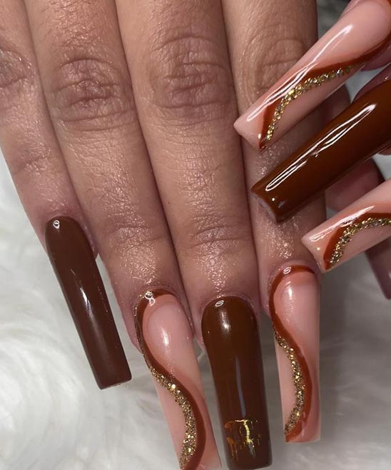 50+ Burgundy Acrylic Nails (2024) - TailoringinHindi