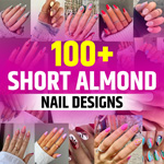 Short Almond Shape Nail Designs