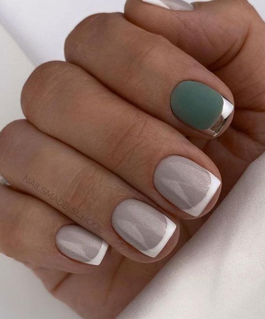 Compact and Stylish White French Tip Nails Short TailoringinHindi