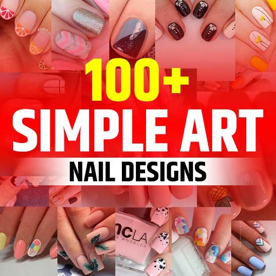 Simple Design for Nail Art