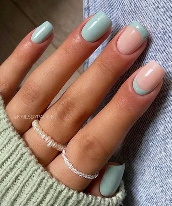Simple French Manicure Nail Designs