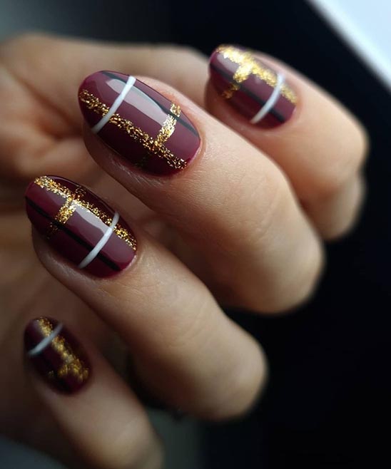 Simple Nail Designs for Thanksgiving