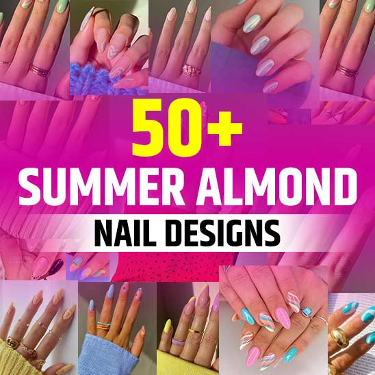 Summer Almond Nail Designs