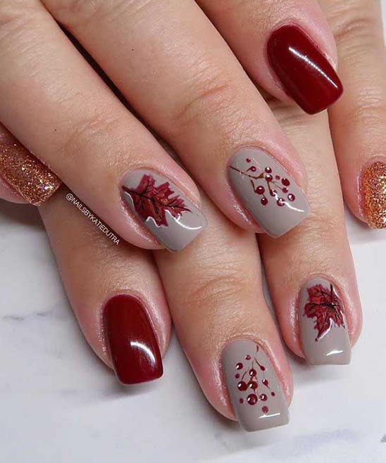 Thanksgiving Cute Nail Polish Ideas