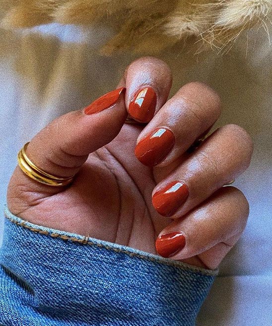 Thanksgiving French Nail Designs