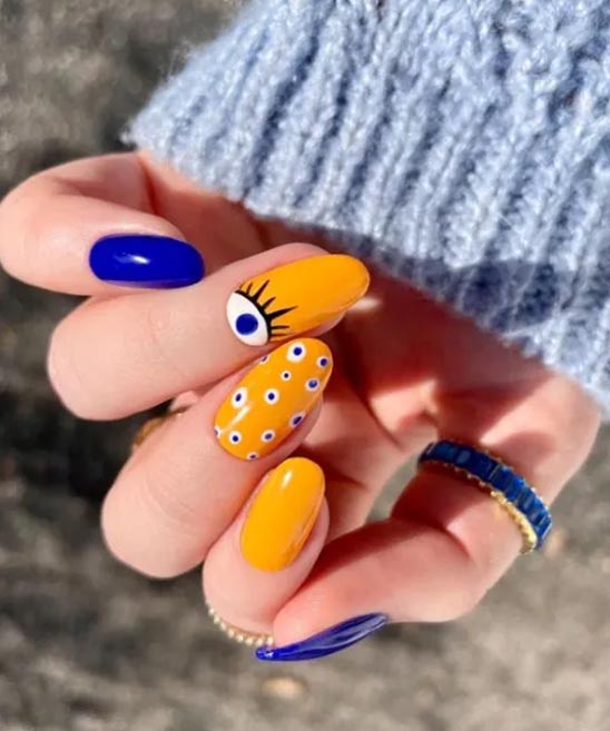 Thanksgiving French Tip Nail Designs