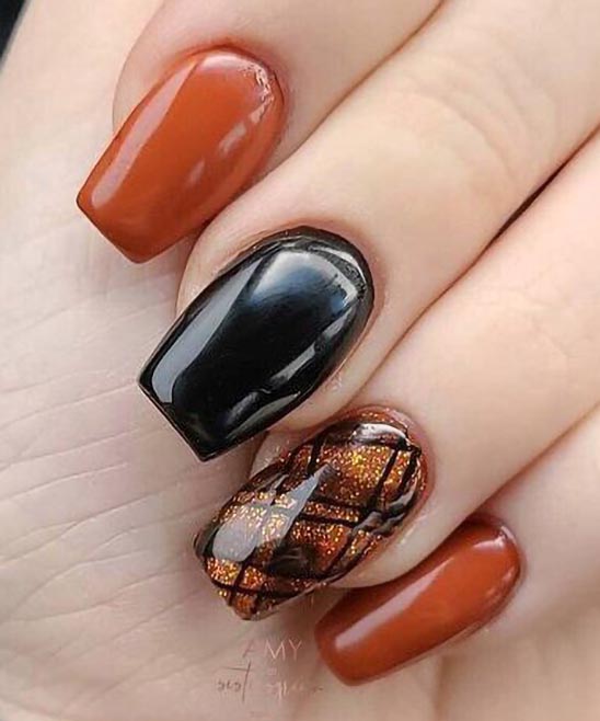 Thanksgiving Nail Dip Ideas