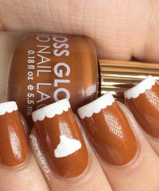Thanksgiving Nail Ideas Dip