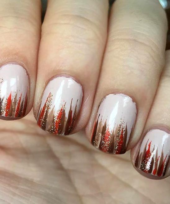 Thanksgiving Nail Painting Ideas