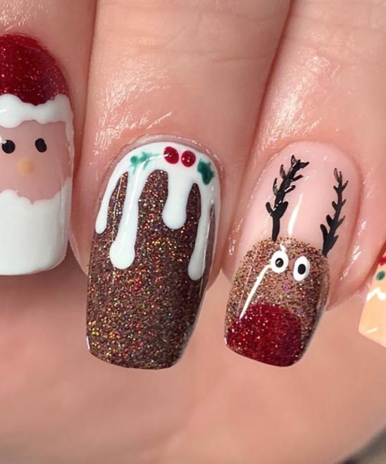 Thanksgiving Nails Ideas Acrylic