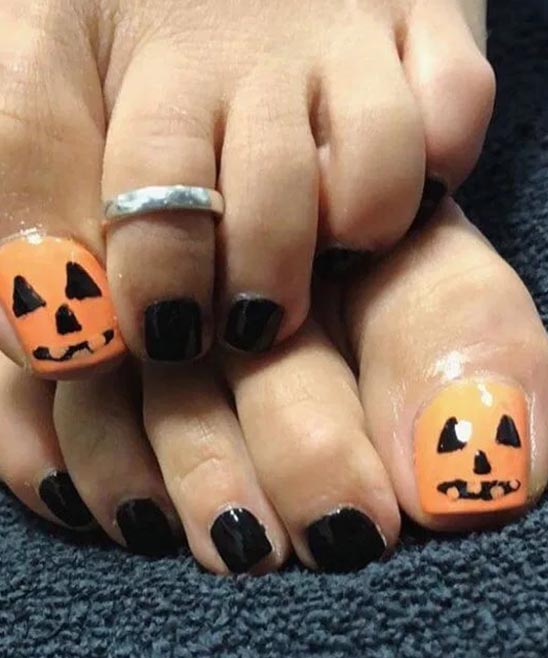 Toe Nail Designs 2023 Fall