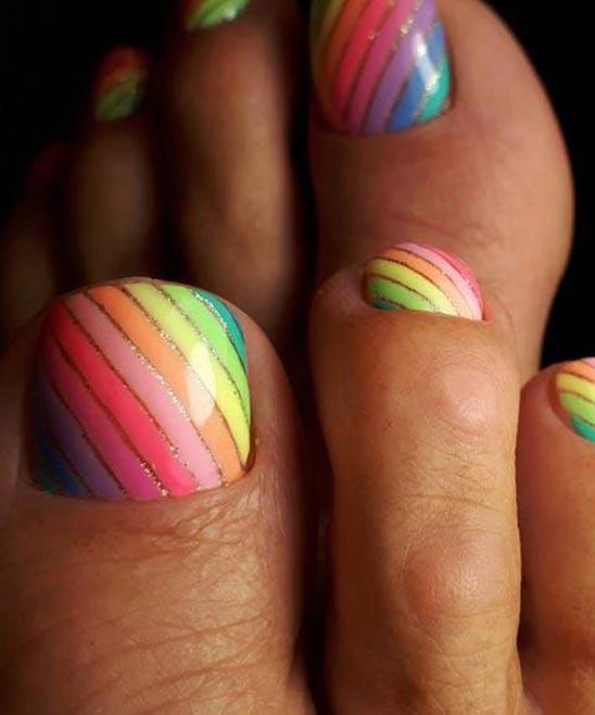 Toe Nail Designs Cute