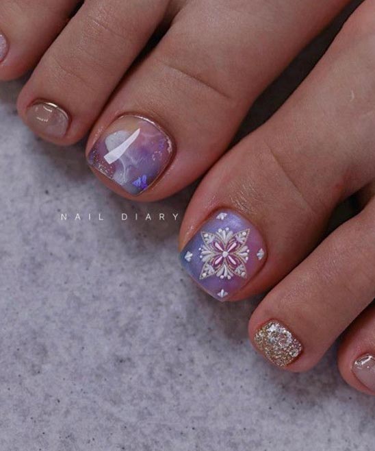 Toe Nail Designs Flowers