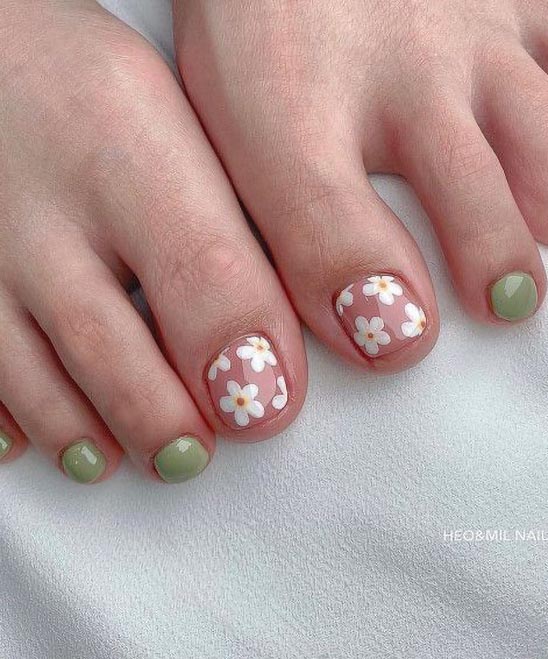 Toe Nail Designs French Tip