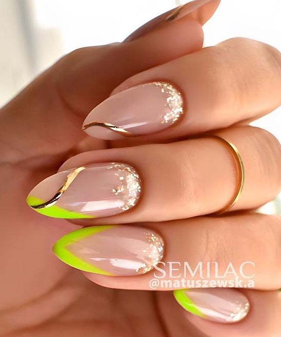 Toe Nail Designs Lime Green
