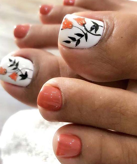 Toe Nail Designs Lines