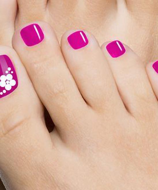 Toe Nail Designs Purple