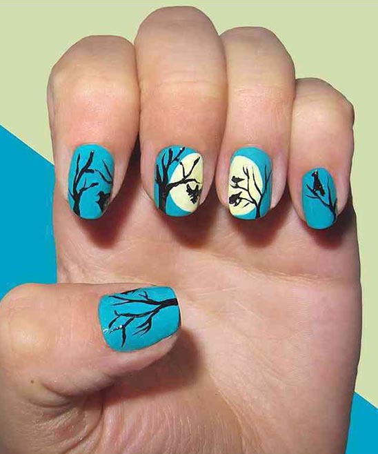 Toe Nail Fall Designs