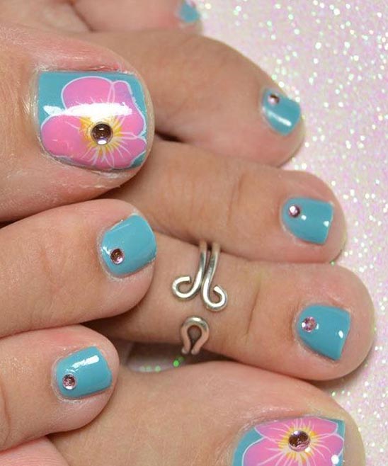 Toe Nail French Designs