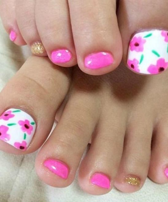 Toe Nails Designs and Ideas