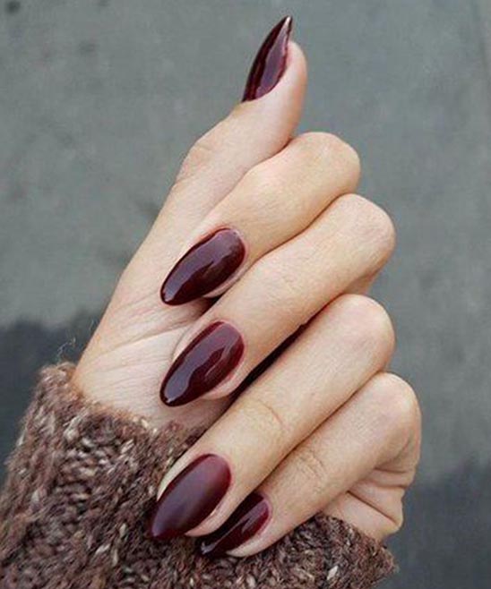 What Color Nail Polish Goes With Burgundy Dress