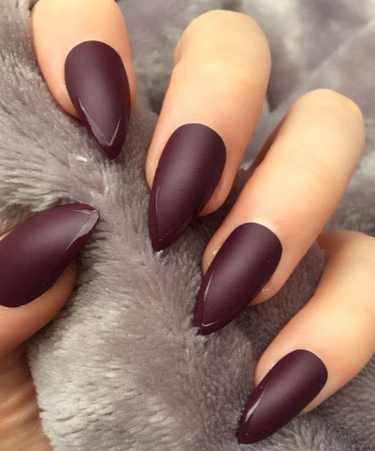 What Color Nail Polish Goes With a Burgundy Dress
