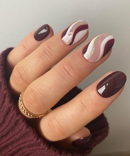 What Color Nail Polish Goes With a Burgundy Dress
