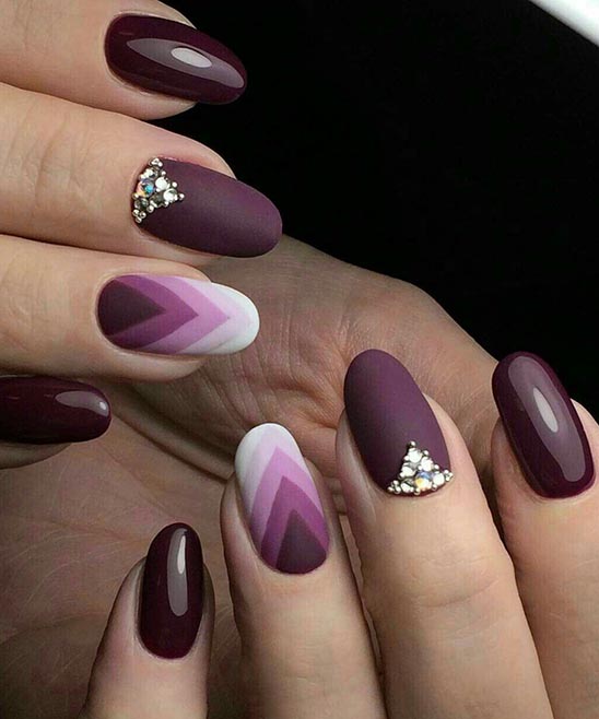 What Color Nail Polish to Wear With Burgundy Dress