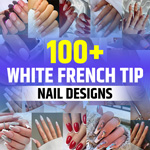 White French Tip Nail Designs