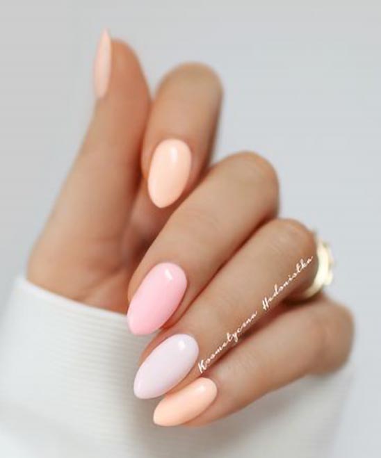 White Nail Polish With Design