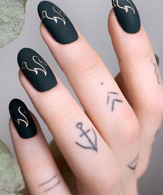 White and Black Nail Designs