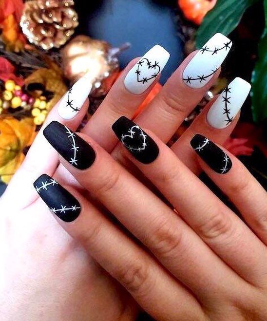 Black And White Nail Designs  Cherry Colors  Cosmetics Heaven