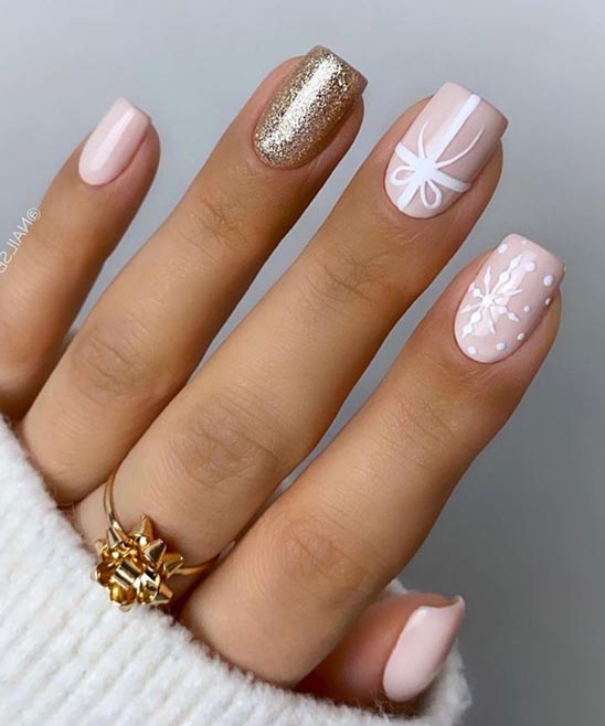 Winter Design Nails