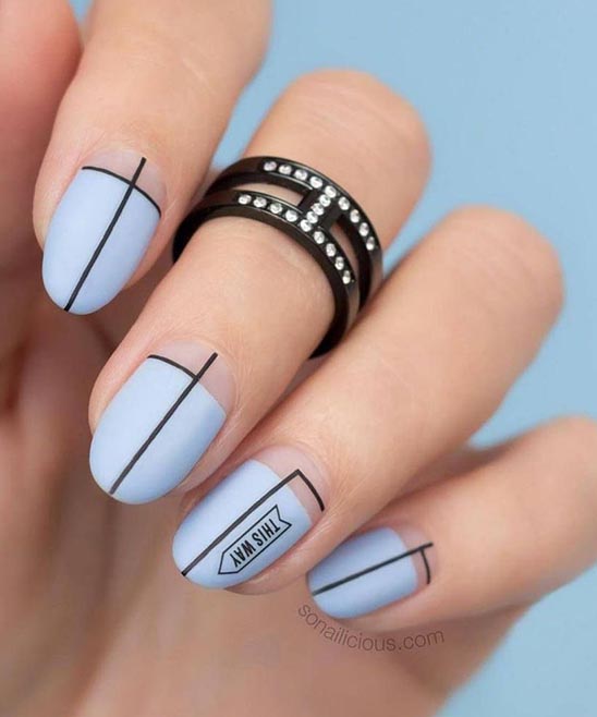 baby blue nail designs coffin