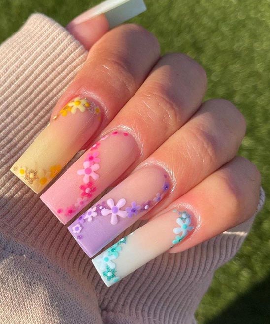 3d Flower Nail Art