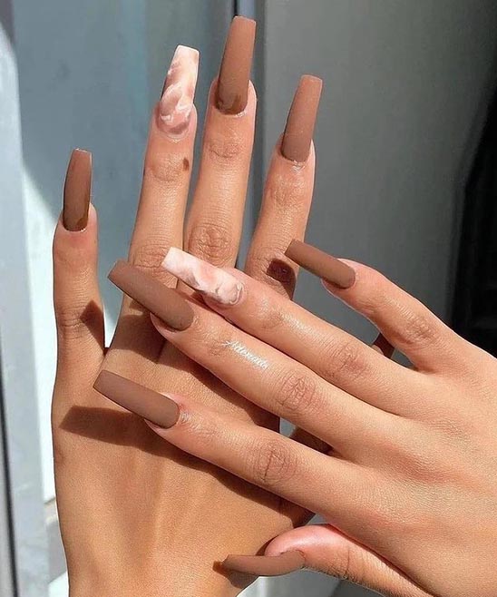 Acrylic Coffin Nail Designs